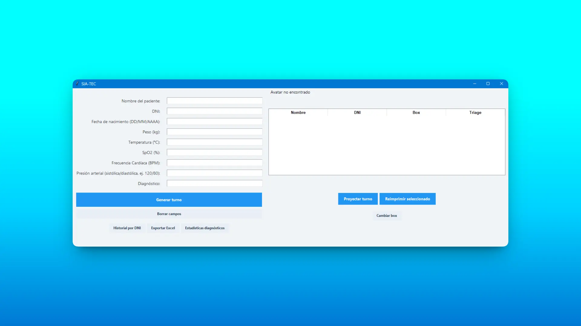 Vista previa de SIA-TEC | App